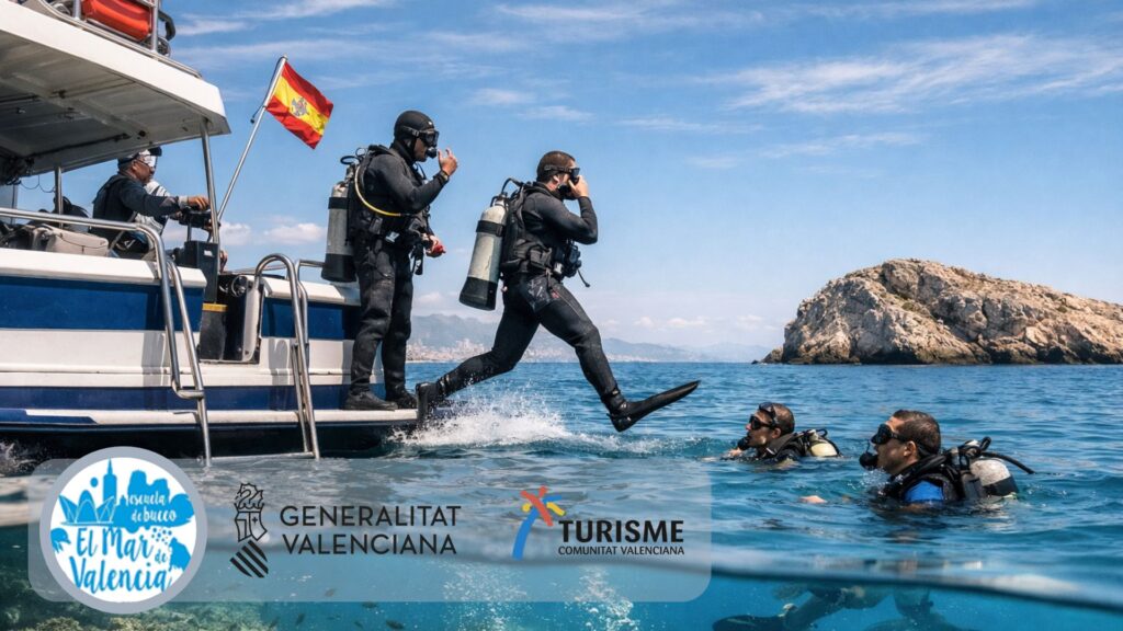 Las mejores inmersiones desde barco en Valencia